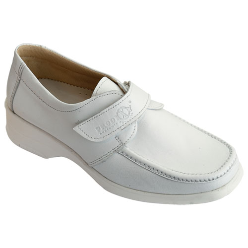Beyaz Cırtlı Bayan Öğrenci Ayakkabı